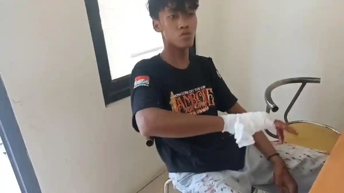 Ngeri! Remaja Dikejar dan Nyaris Dibacok di Pangandaran