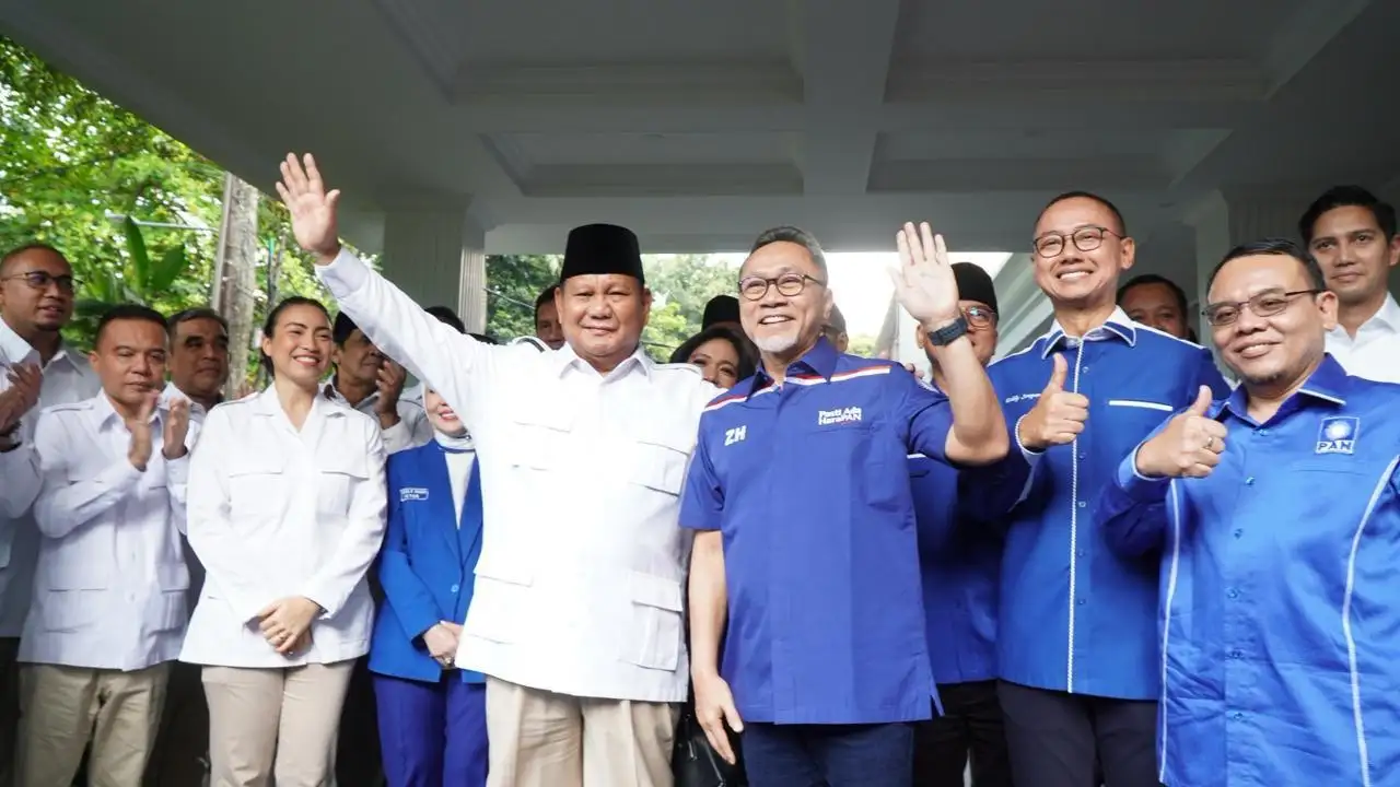 Zulhas: PAN-Gerindra Koalisi Seumur Hidup Setia Berdiri Bersama Prabowo